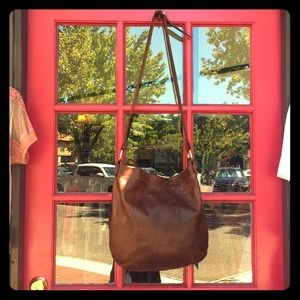 Brown Leather Rebyc Bag